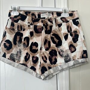 Women's Leopard Print Shorts